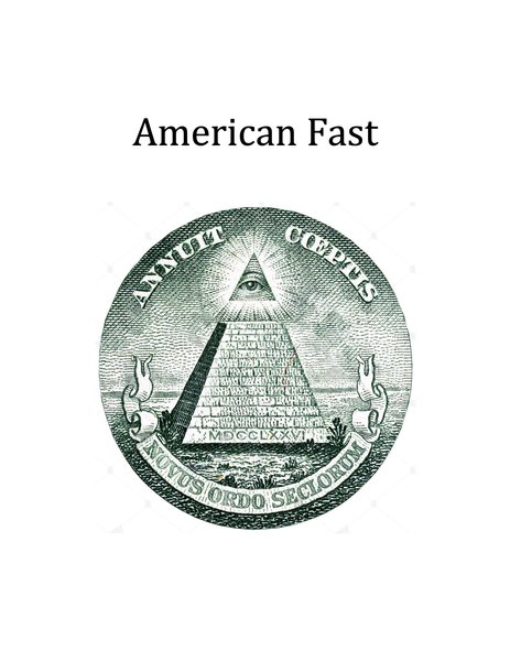 American Fast script cover