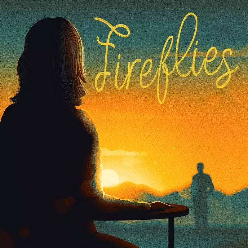 Fireflies poster — full size